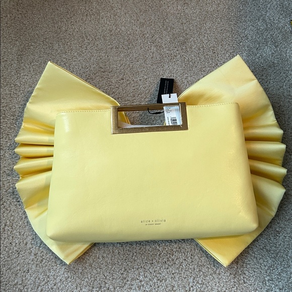 New Alice and Olivia Semira bow bag - Picture 3 of 10